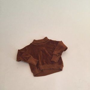 Vintage Baby Velour Turtleneck